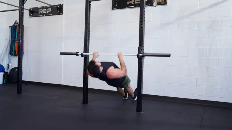 Row - do 3 sets of 10 horizontal rows