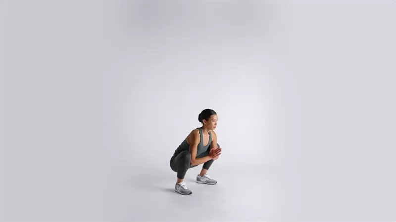 Full Squat - do 3 sets of 10 full squats