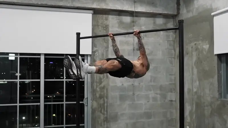 Front Lever - hold 3 sets of a 5 second front lever