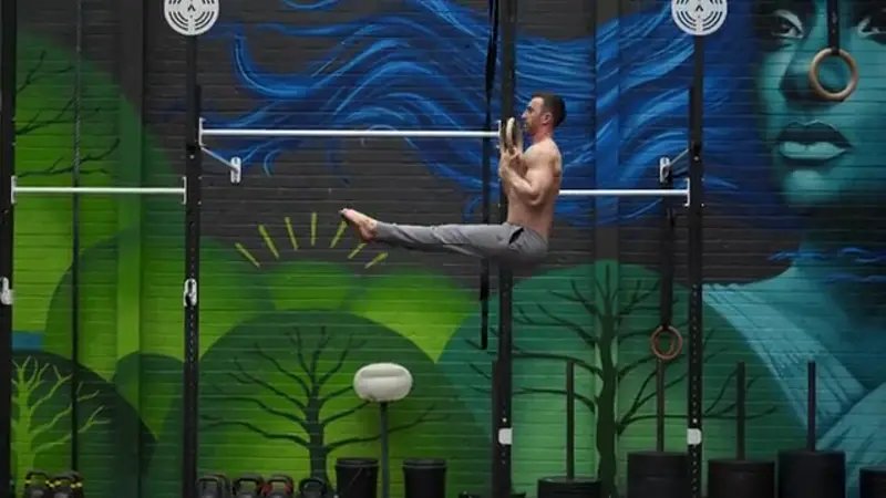 L-Sit Pull-Up - do 3 sets of 5 L-sit pull-ups