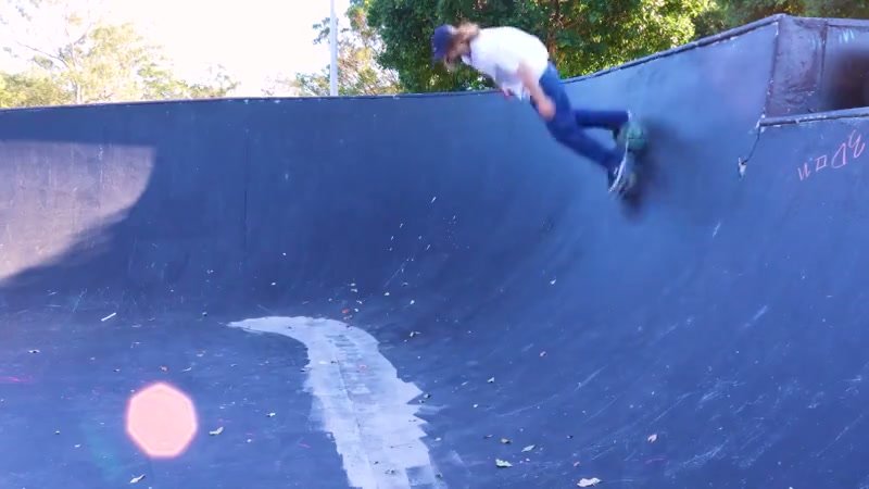 Kickturn on transition