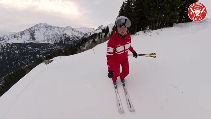 Side Slip - descend steep slopes safely without having to turn