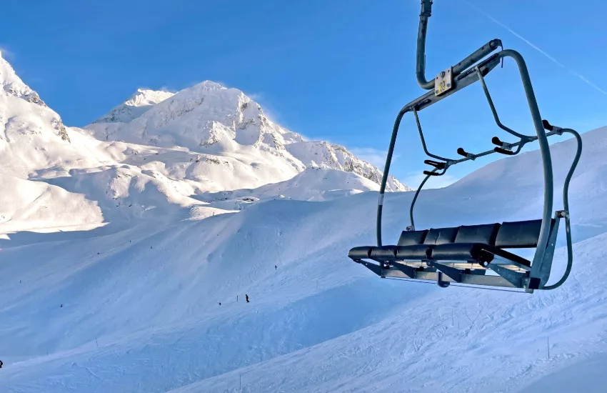 Riding the Chairlift
