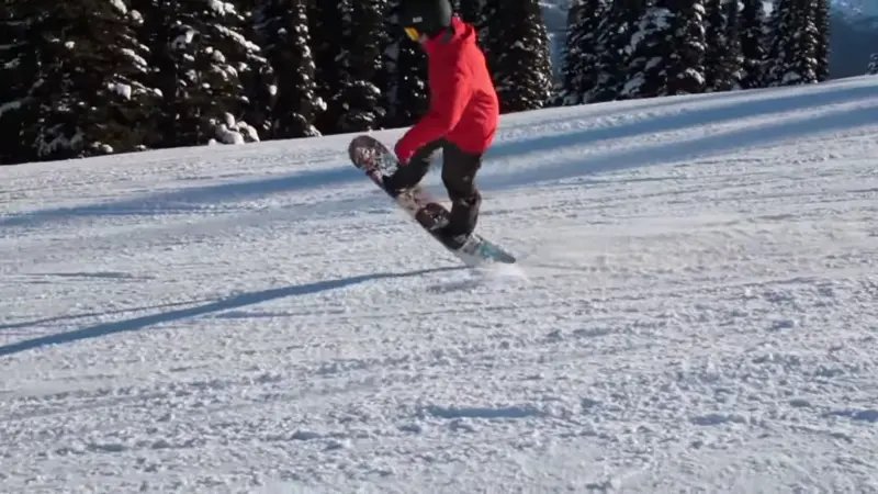 Standing 180 Nose Roll - do a standing 180 nose roll