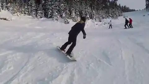 Linking Turns - link turns down a slope