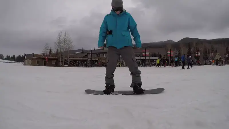 ollie on flat ground