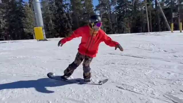 Nose Press - press the nose of the board while riding