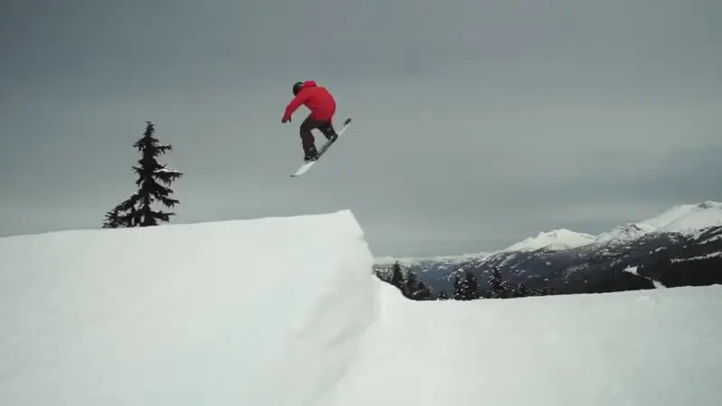 Frontside 360 - land a frontside 360 off a kicker