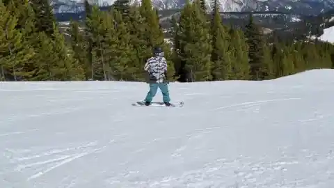do a backside 180 noseroll on the slope