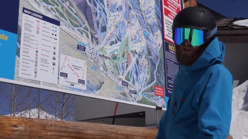 Reading the trail map - navigate a ski resort using a trail map and understand terrain difficulty
