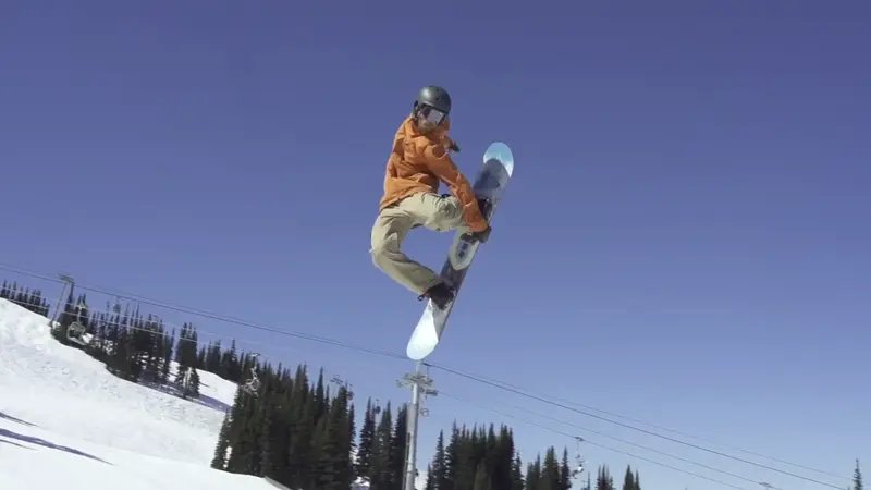 The Japan - land a tweaked Japan grab off a kicker