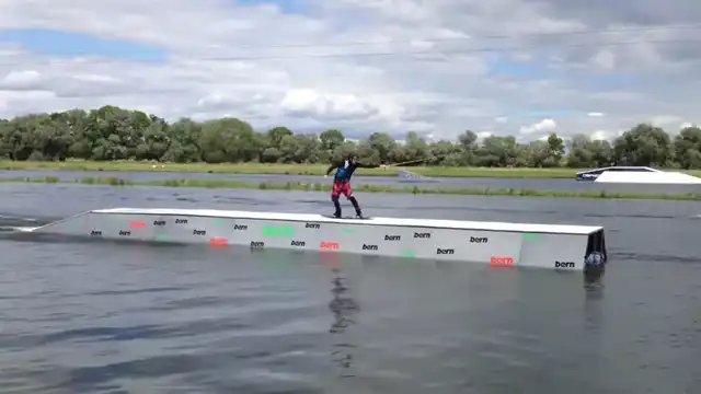 FS180 (Box) - land a frontside 180 after a box